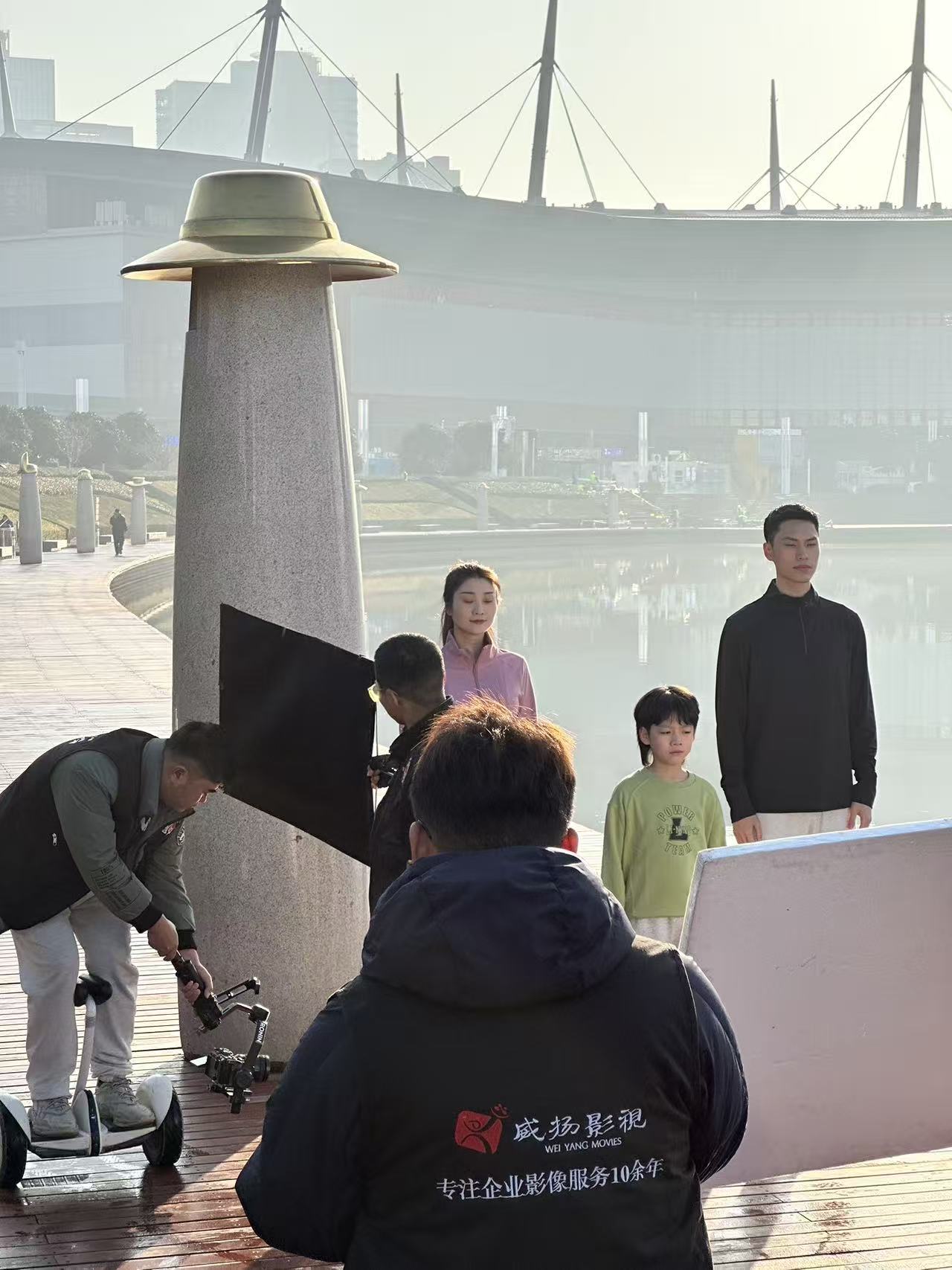 郑州工厂宣传片拍摄场景